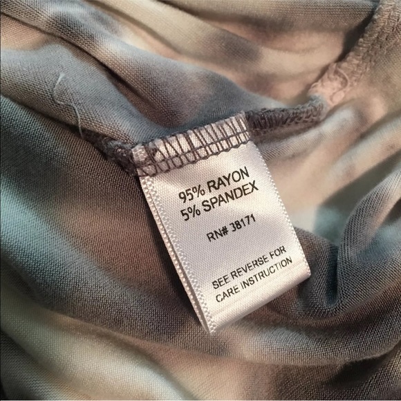 Nytt Tie dye Open Back Maxi Dress size 2 NWT - Picture 4 of 6